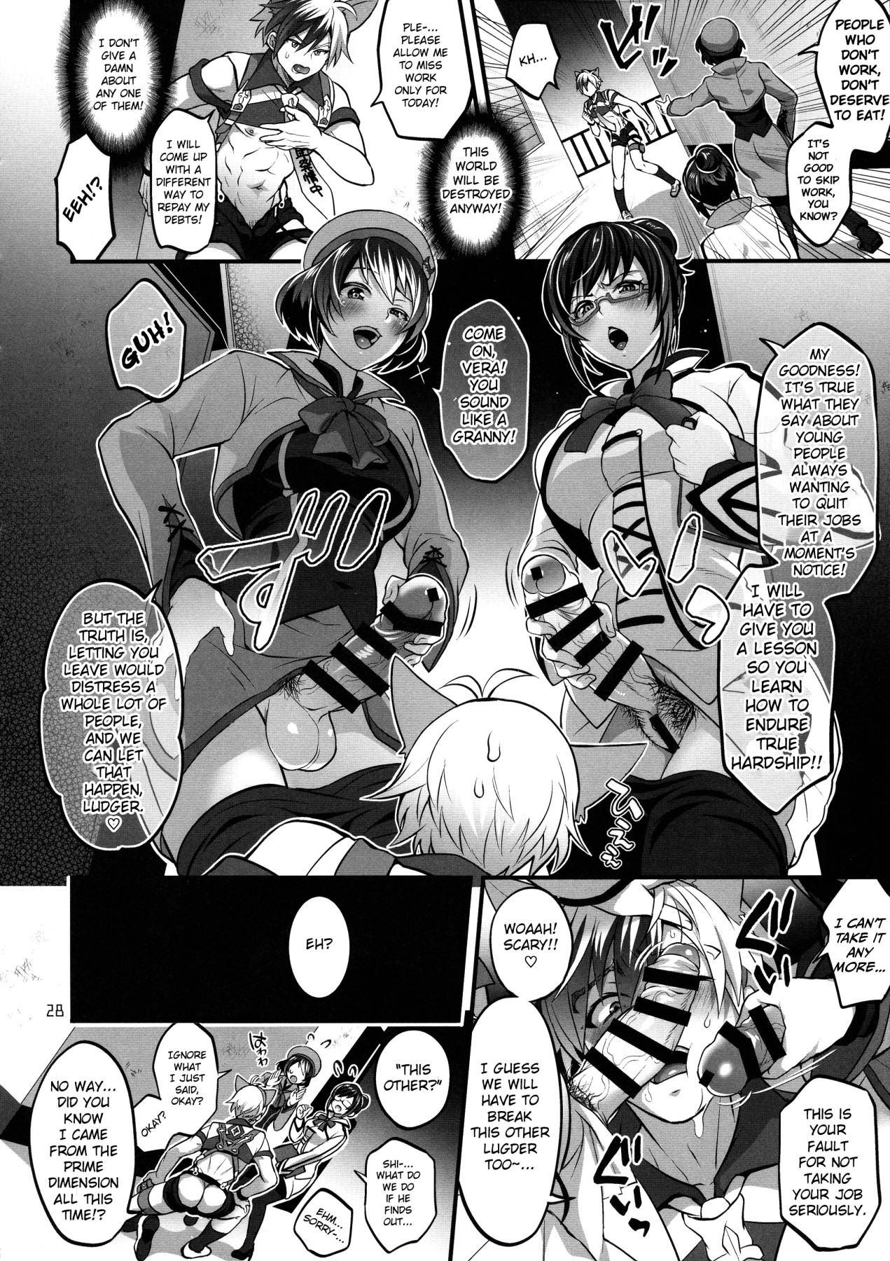 Hentai Manga Comic-Being Thrust Into a World Filled With Futanari-Read-27